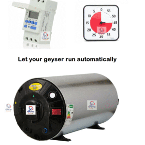 Digital timer for geyser